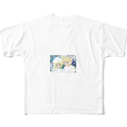 冬景色 フルグラフィックTシャツ