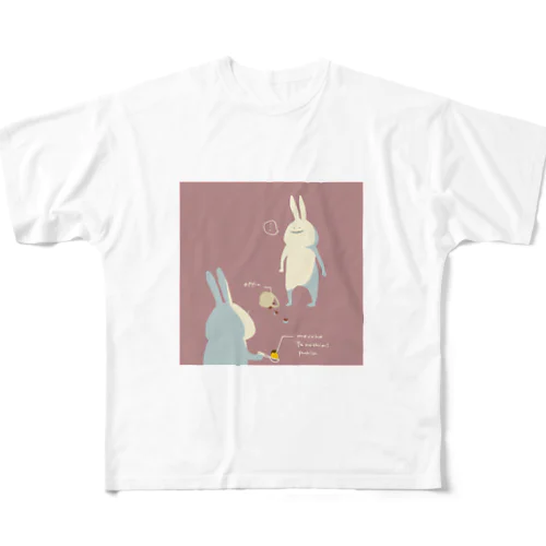 第一次プリン戦争 All-Over Print T-Shirt