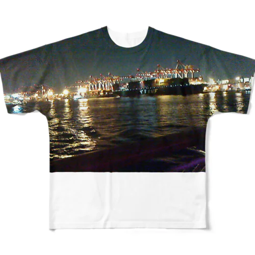 Midnight東京bay!! フルグラフィックTシャツ