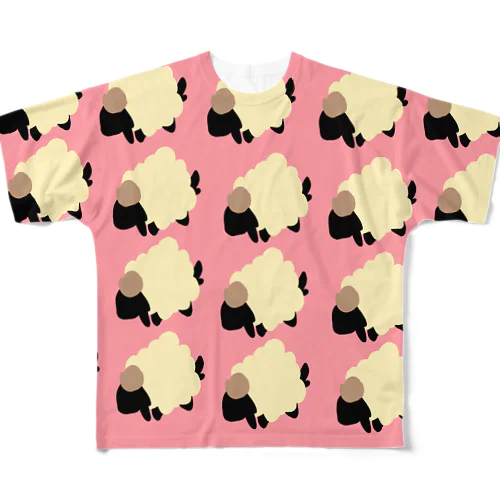 夢見るひつぎちゃん All-Over Print T-Shirt