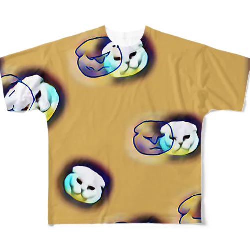 ドットるるちゃん All-Over Print T-Shirt