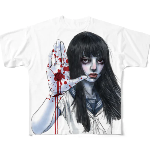 ゆえに聖痕のガールスクール All-Over Print T-Shirt