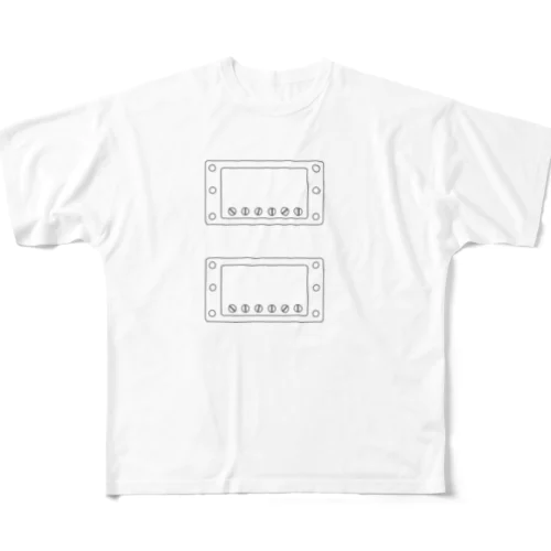 HUMBUCKER フルグラフィックTシャツ