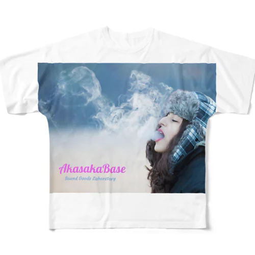 Smoke Girls 02 フルグラフィックTシャツ