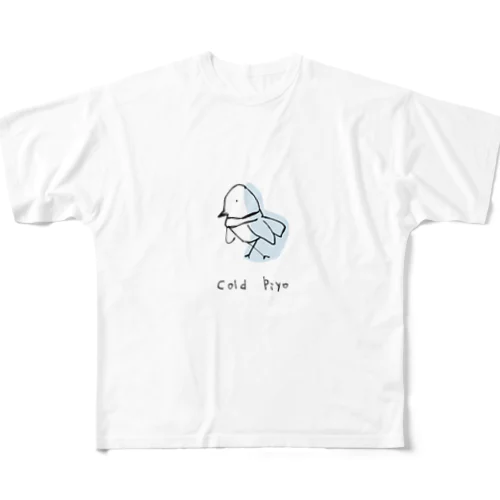 寒ピヨ All-Over Print T-Shirt