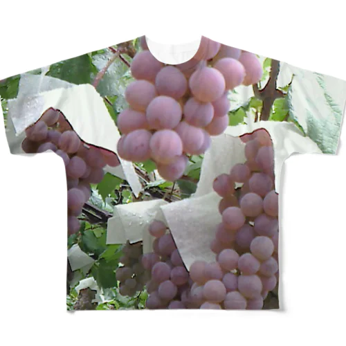 葡萄の里!! フルグラフィックTシャツ