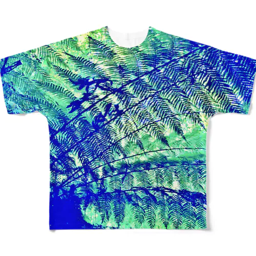 ヘゴシルエット All-Over Print T-Shirt