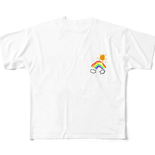 虹 All-Over Print T-Shirt
