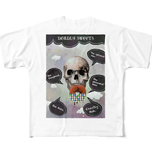 DEADLY SWEETS フルグラフィックTシャツ