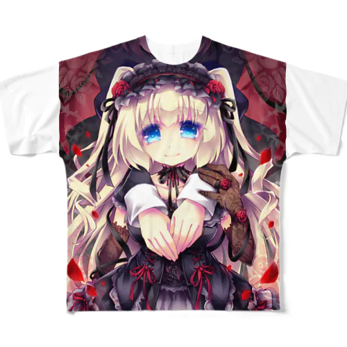 レティーツィア（紅） フルグラフィックTシャツ