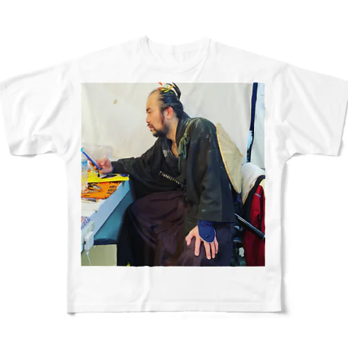 令和のラストサムライ All-Over Print T-Shirt