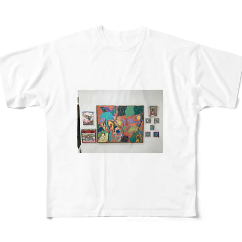 絵画展 All-Over Print T-Shirt