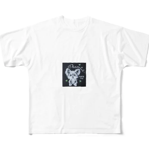 ヨークシャテリア All-Over Print T-Shirt