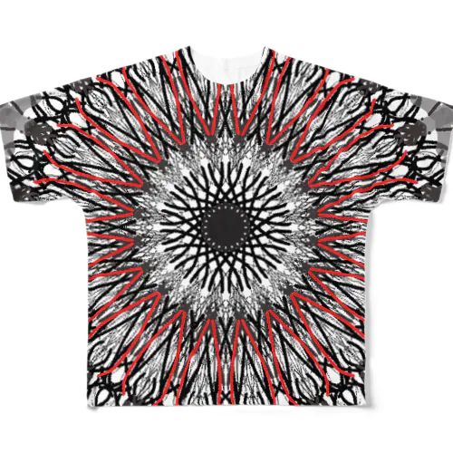 血走った眼力 All-Over Print T-Shirt