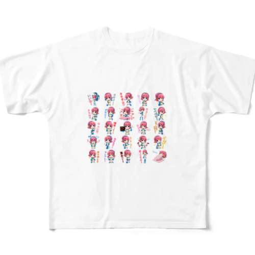 即レスクイーンレナ！ All-Over Print T-Shirt