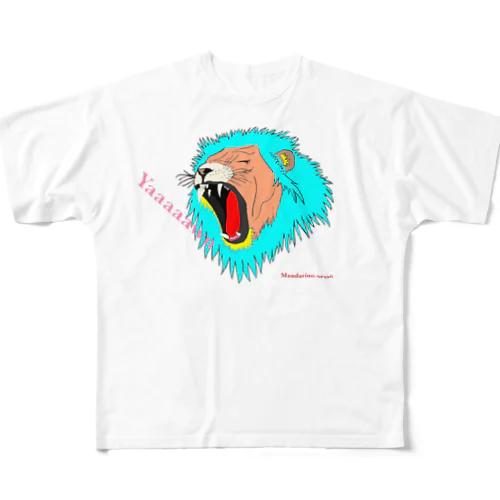 Yawn フルグラフィックTシャツ