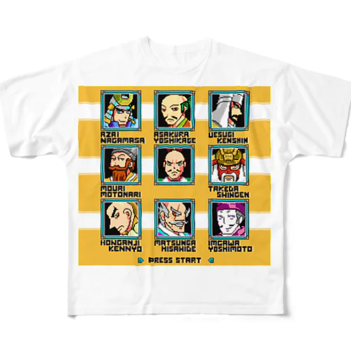 【創作戦国】信長包囲網 All-Over Print T-Shirt