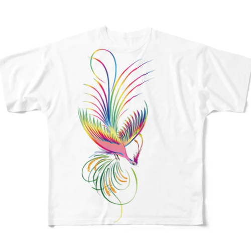 小鳥-Ⅸ All-Over Print T-Shirt