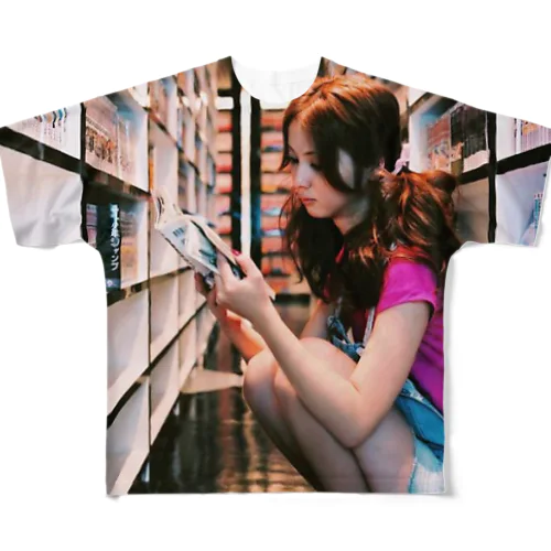 http://dlwr.tumblr.com/post/153033374288/ckeiskei-michi66f-ak47-girl2u All-Over Print T-Shirt