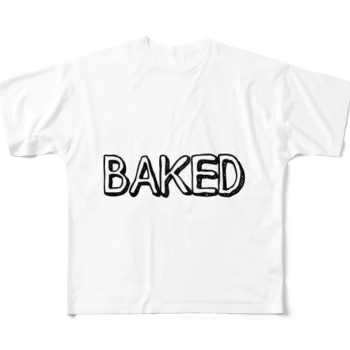 BAKED フルグラフィックTシャツ