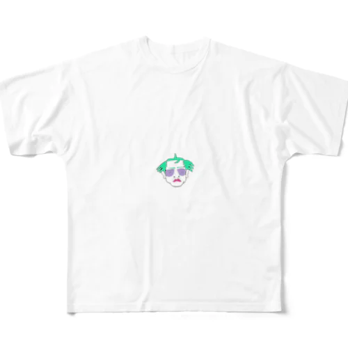 畑山　ススム フルグラフィックTシャツ