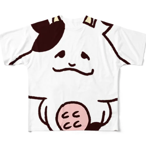 モーちゃん All-Over Print T-Shirt