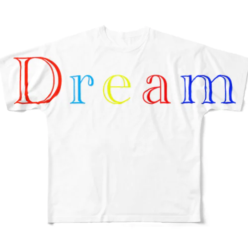 DREAM フルグラフィックTシャツ