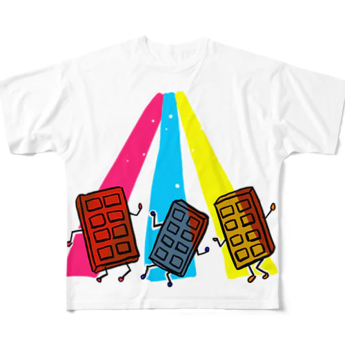 チョコレイトディスコ All-Over Print T-Shirt