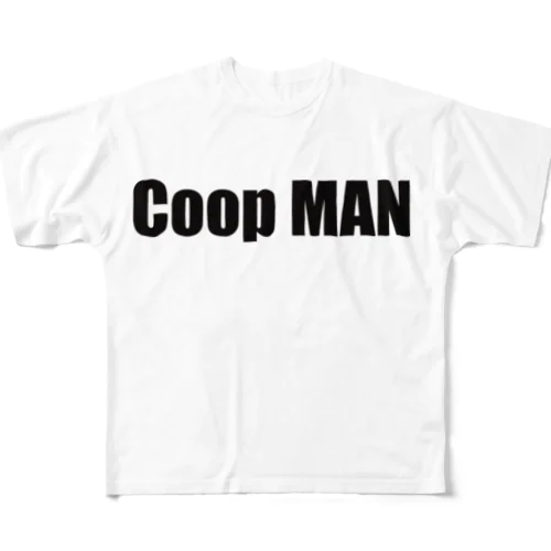 Coop MAN simple フルグラフィックTシャツ