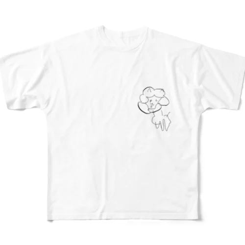 らいおん フルグラフィックTシャツ