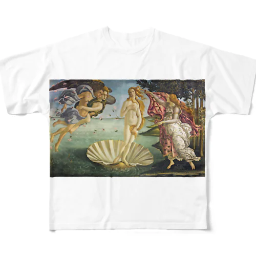 Birth Of Venus All-Over Print T-Shirt