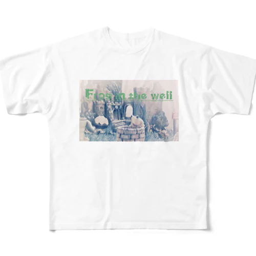 井の中の蛙 All-Over Print T-Shirt