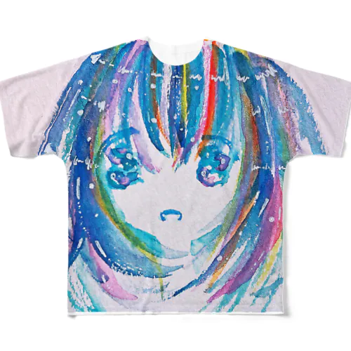 うるうるTシャツ フルグラフィックTシャツ