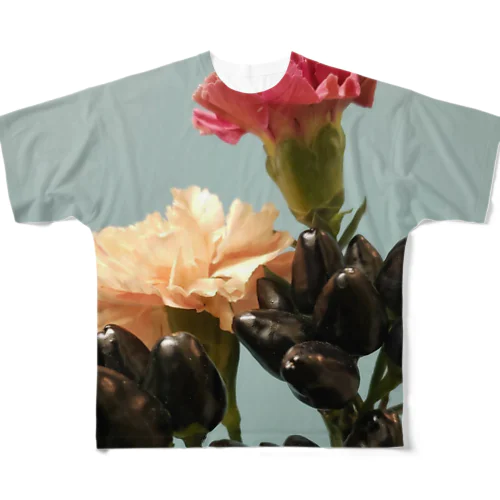 flower04 フルグラフィックTシャツ