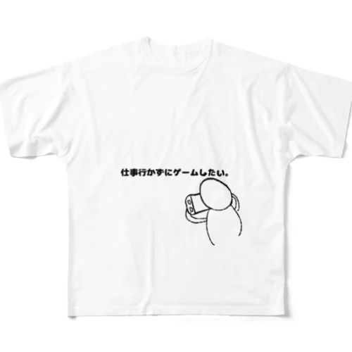 反社会 フルグラフィックTシャツ