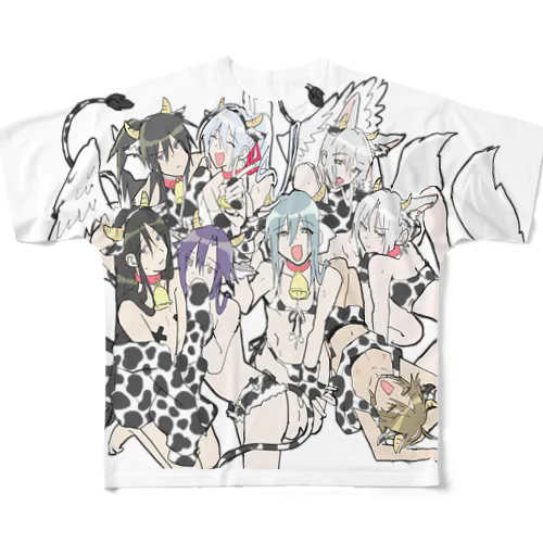 うしどし All-Over Print T-Shirt