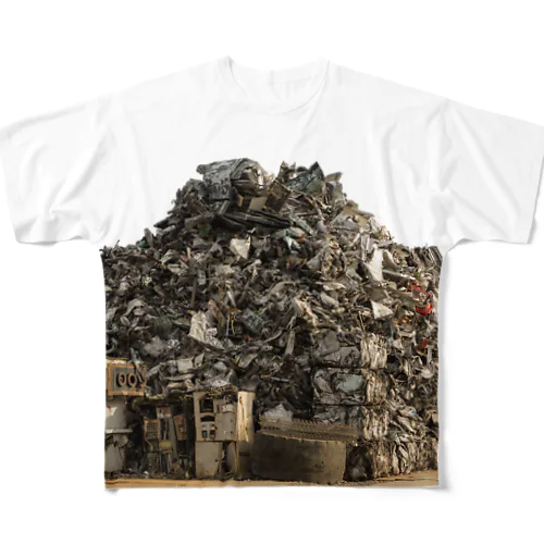 junkyard 山 All-Over Print T-Shirt