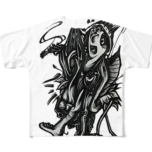 神々の化身 All-Over Print T-Shirt