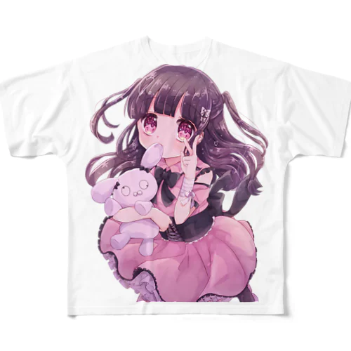 ぴーすちゃん フルグラフィックTシャツ