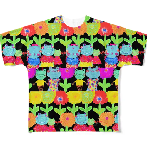 カエルシリーズ All-Over Print T-Shirt