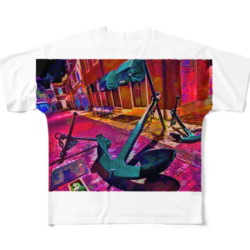 碇 All-Over Print T-Shirt