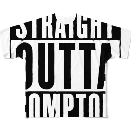 STRAIGHT OUTTA COMPTON- ストレイト・アウタ・コンプトン- All-Over Print T-Shirt