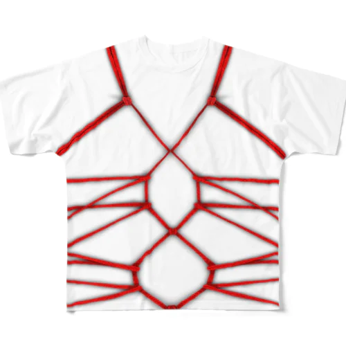 亀甲縛りTシャツ All-Over Print T-Shirt