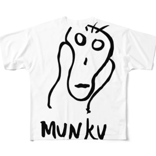 MUNKU フルグラフィックTシャツ