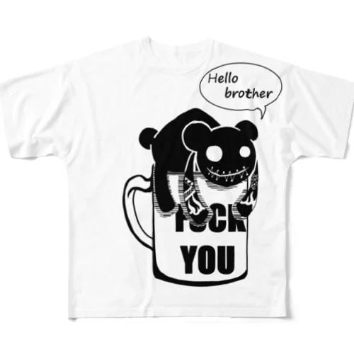 くまちゃん All-Over Print T-Shirt