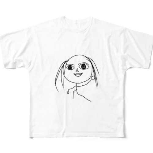 落ち武者くん フルグラフィックTシャツ