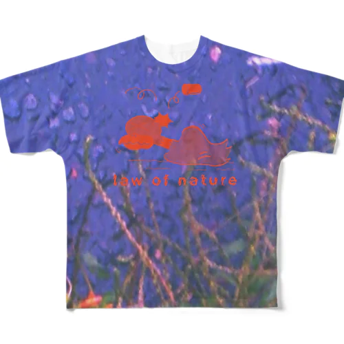 law of nature🪶 All-Over Print T-Shirt