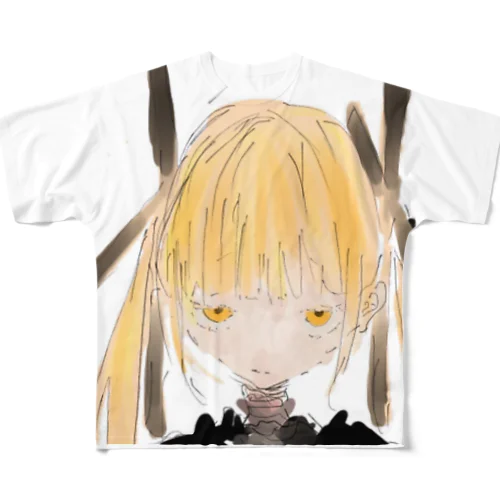 Aaaaaa フルグラフィックTシャツ