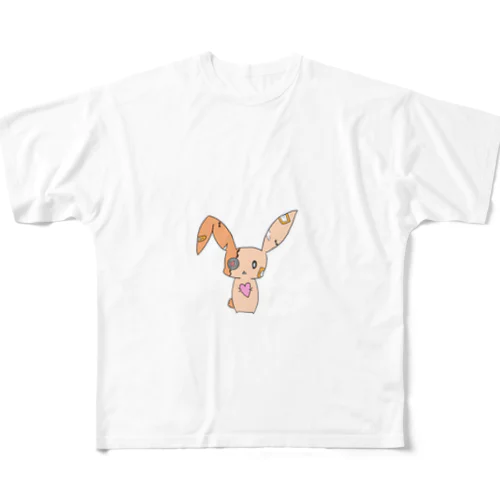 うさぎ All-Over Print T-Shirt