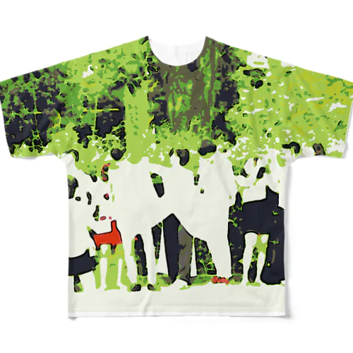 ハノイの学生たち All-Over Print T-Shirt